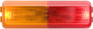 MCL61ARB by OPTRONICS - 2-LED dual red/yellow fender light