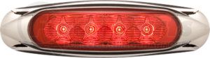 MCL19RB by OPTRONICS - 4-LED red marker/clearance light