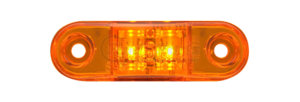 MCL15APG by OPTRONICS - Yellow marker/clearance light