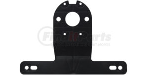 LP5SB by OPTRONICS - Black heavy duty plastic license plate bracket