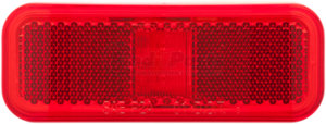 MCL44RB by OPTRONICS - 6-LED red marker/clearance light with reflex