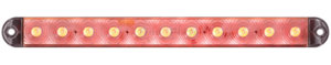 STL69RCB by OPTRONICS - Clear lens red thinline stop/turn/tail light