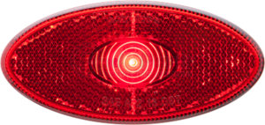 MCL0030RBB by OPTRONICS - Red surface mount marker/clearance light