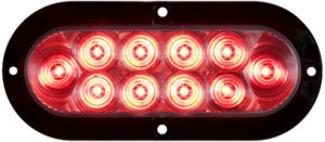 STL88RCB by OPTRONICS - Clear lens red stop/turn/tail light