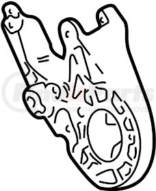 F8DZ3C511AA by FORD - BRACKET ASM POWER STEERING