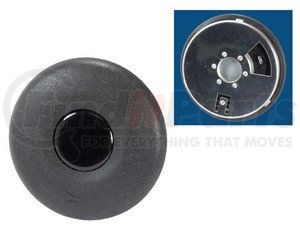 500392 by CAPACITY - Horn Button - Black, with Capacity Logo