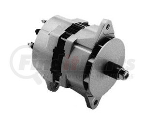 8700015 by DELCO REMY - Alternator - 23SI Model, 12V, 130A, 1/4 B+ Output Terminal, Pad