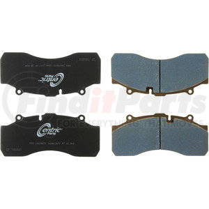 106.15270 by CENTRIC - Posi Quiet Heavy Duty 23K Pad Air Disc Haldex Modulx DB22 Mark IV