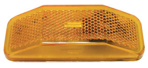 V2547A by PETERSON LIGHTING - 2547 Clearance/ Marker Light With Reflex - Amber