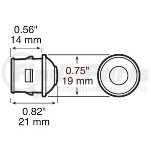 4741B by PETERSON LIGHTING - 4741-MV LED Multi-Color Accessory Light - Blue