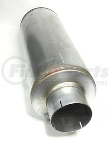 31253 by HEAVY DUTY MANUFACTURING, INC. (HVYDT) - Exhaust Muffler - Type 1, 5" ID, 5" OD, 9" Body Dia., 23" Body Length, 30" OAL