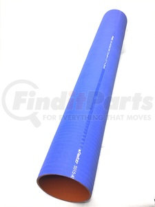 5515-450 by FLEXFAB - Radiator Coolant Hose - Blue, 3-Ply, 4.50" ID, 4.82" OD, Polyester Reinforcement, Silicone