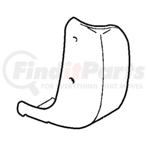 MB882503 by CHRYSLER - Stone Guard - Driver Side, fits 2000 Chrysler Sebring and 1995-2000 Dodge Avenger