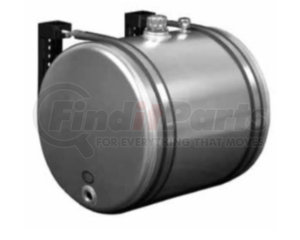 A4535 by AMERICAN MOBILE POWER - Roll-formed cylindrical aluminum tank 1-1/4” NPT bottom ports, 35 Gallon