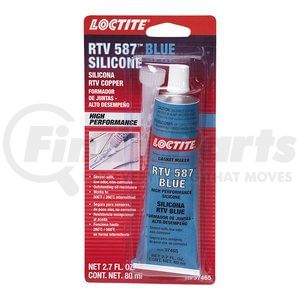 37465 by LOCTITE CORPORATION - RTV 587 Blue Silicone Gasket Maker 80-ml