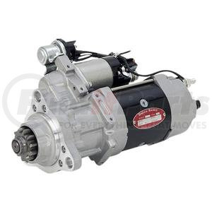 8200287 by DELCO REMY - Starter Motor - 39MT Model, 12V, SAE 3 Mounting, 12 Tooth, Clockwise