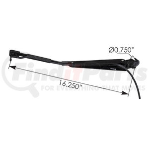 HLK7051 by AUTOMANN - Wiper Arm - For Mack CH/CX Series Applications, Fits Left or Right Side