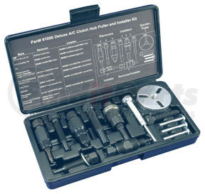 91000A by MASTERCOOL - Deluxe A/C Clutch Hub Puller/Installer Kit