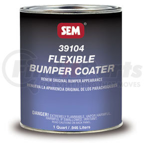 39104 by SEM PRODUCTS - BUMPER COATER - Flexible BUMPER COATER