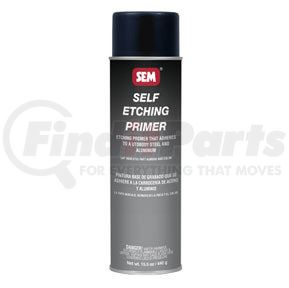39673 by SEM PRODUCTS - Self Etching Primer - Black