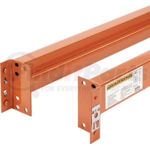 597007 by GLOBAL INDUSTRIAL - Global Industrial&#153; Unslotted Steel Pallet Rack Beam, 144"L x 6"H, 5970 Lb. Cap., Set Of 2