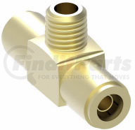 1872X4X4 by WEATHERHEAD - Eaton Weatherhead Push>Connect Swivel Tee/Y Adapter