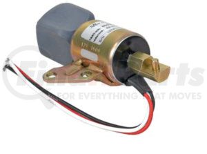 240-22023 by J&N - J&N, Shut Down Solenoid, 12V, 3 Terminals, Continuous