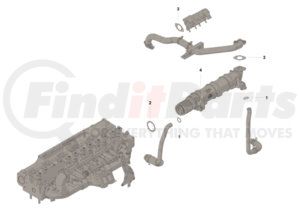4376312 by CUMMINS - Engine Water Pump - Kit