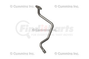 5346741 by CUMMINS - Turbocharger Drain Tube - Turbocharger Oil Drain Connection