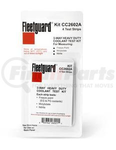 CC2602A by FLEETGUARD - Coolant Analysis