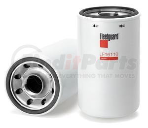 LF16110 by FLEETGUARD - Engine Oil Filter - 8.09 in. Height, 4.56 in. (Largest OD), Hino 156072190