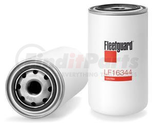 LF16344 by FLEETGUARD - Engine Oil Filter - 6.87 in. Height, 3.68 in. (Largest OD)