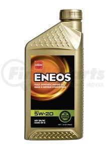 3241 300 by ENEOS - Fully Synthetic Motor Oil, 5W-20 API SN, ILSAC GF-6A, 1qt bottle.