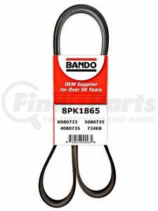 8PK1865 by BANDO - USA OEM Quality Serpentine Belt