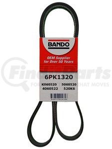 6PK1320 by BANDO - USA OEM Quality Serpentine Belt
