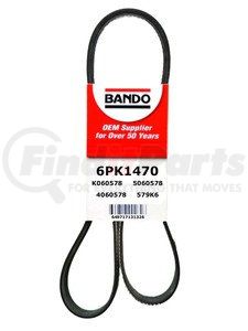 6PK1470 by BANDO - USA OEM Quality Serpentine Belt