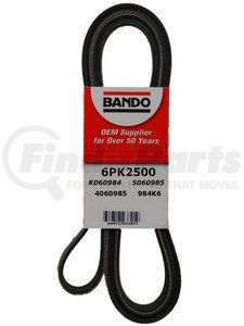 Bando 6PK2500 Accessory Drive Belt USA OEM Quality Serpentine Belt