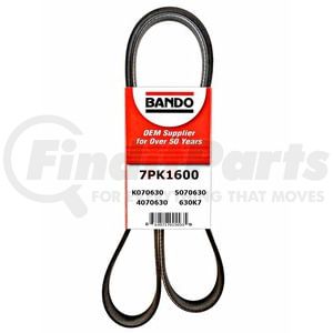 Bando 7PK1600 Accessory Drive Belt USA OEM Quality Serpentine Belt