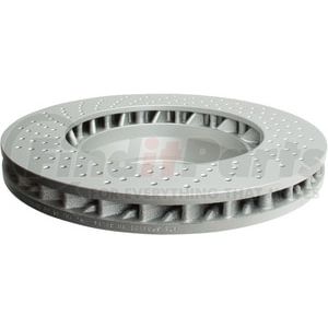 SP34102 by ATE BRAKE PRODUCTS - ATE Coated Single Pack Front Right Disc Brake Rotor SP34102 for Porsche