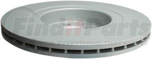 SP22150 by ATE BRAKE PRODUCTS - ATE Coated Single Pack Front  Disc Brake Rotor SP22150 for Volkswagen
