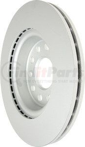 SP22210 by ATE BRAKE PRODUCTS - ATE Coated Single Pack Front Disc Brake Rotor SP22210 for Volkswagen