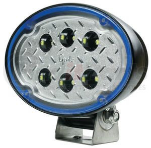 63J11-5 by GROTE - Trilliant Oval LED Work Light - Wide Flood, Hard Shell Superseal w/, Multi Pack
