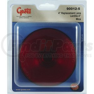90012-5 by GROTE - Stop / Tail / Turn Replacement Lens - Red, Multi Pack