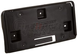 10269190 by GM - BRACKET FRT LIC BLACK