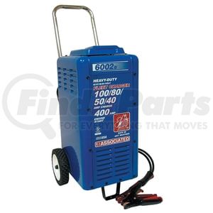 Associated 6002B HD Commercial Charger - 6/12/18/24V Heavy-Duty