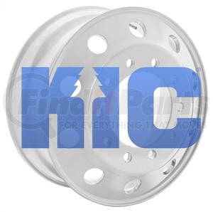 AH22501-10P by KIC - 15° Tubeless Aluminum Wheel