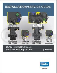 L30041 by HALDEX - PLC Select 1m/2m Service Manual