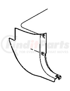 1CL27BD1AD by CHRYSLER - Cowl Side Panel - Driver Side, fits 2006-2010 Jeep Commander