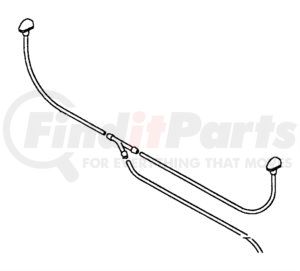 MB882697 by CHRYSLER - NOZZLE. Left. Washer. Windshield. Diagram 7