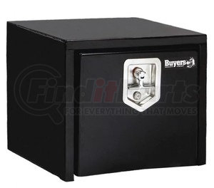 1704303 by BUYERS PRODUCTS - Truck Tool Box - Black, Steel, Underbody, 24 x 24 x 30 in.